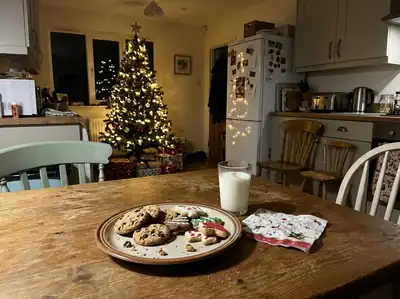 Kitchen table, original photo